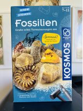 Fossilien. Experimentierkasten | Окаменелости. Научный комплект