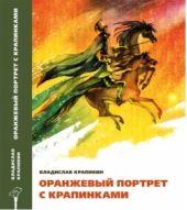Оранжевый портрет с картинками.