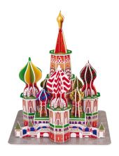 Собор Василия Блаженного. 3D пазлы