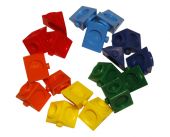 Dreiecke, 100 Stück, 10 Farben