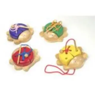 Шнуровка Жуки в наборе 4 шт (Fädelkäfer 4er Set)