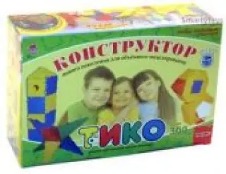 Конструктор ТИКО Малыш, нового поколения для объемного моделирования. 79 деталей