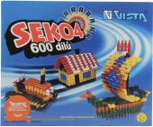 Конструктор Seko 4, 600 деталей